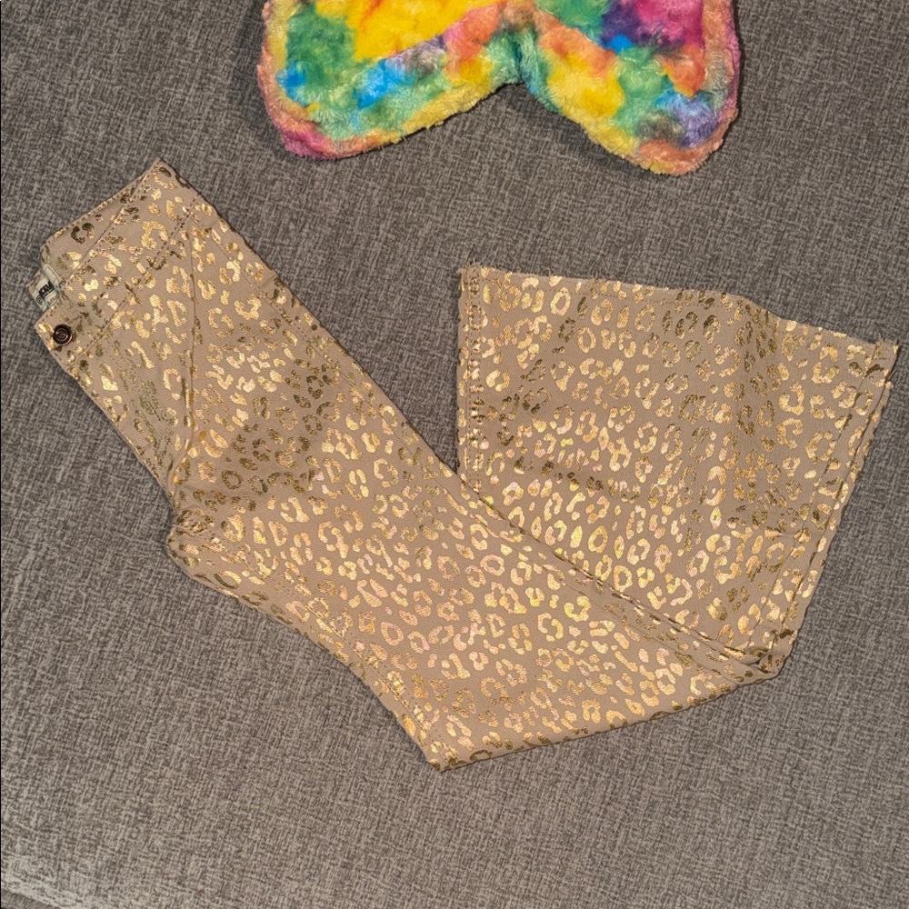 Rock and Roll Cheetah Bell Bottoms